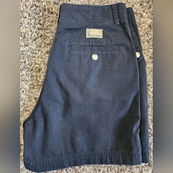 Ralph Lauren Shorts Black Women's Size 6 Silver Snaps - Picture 2 of 11